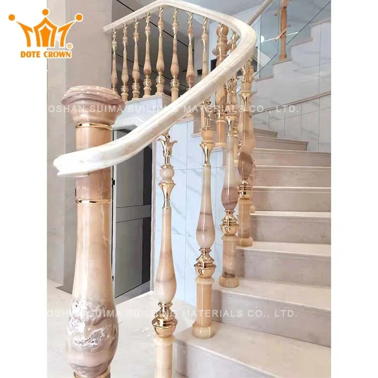 Alibaba.com: Emerald Green Luxury Noble Marble Stair Column, Exquisite ...