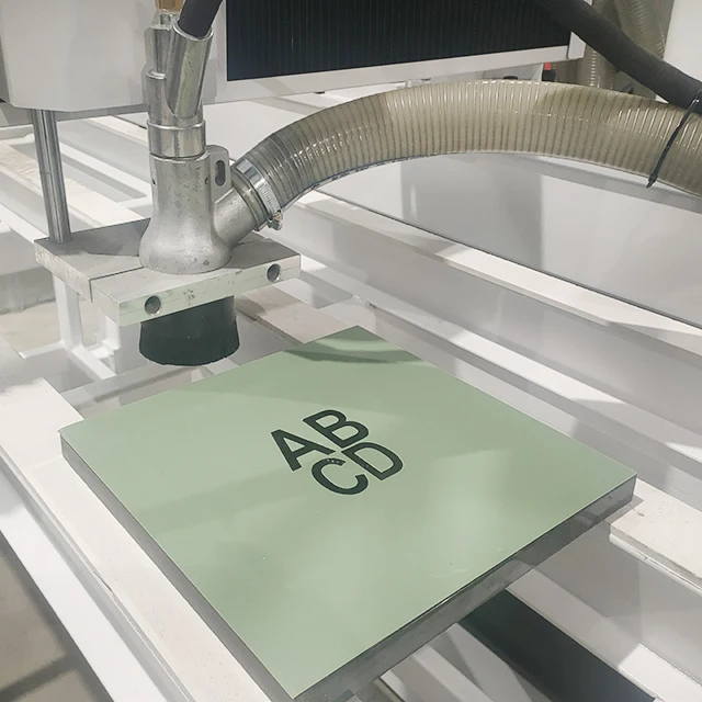 JCXstone CNC Sandblasting Machine for Letters Photos and Portraits on Stone Tombstones