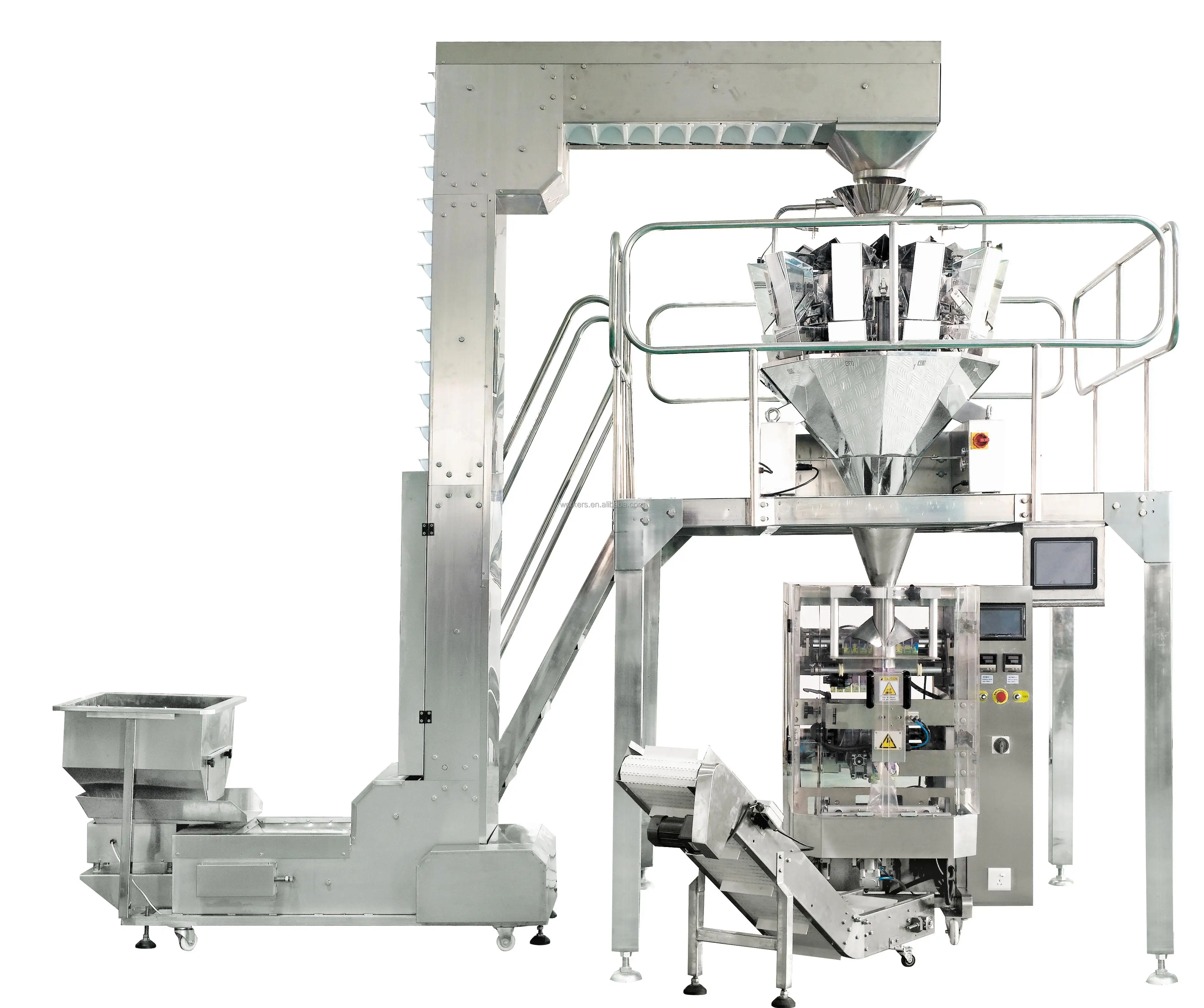 Vertical Sealing Vffs Weight And For Wood Pellet Granule Fully Automatic Packing Packaging 9896