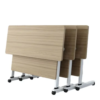 Folding Office Desk  Meeting Room Conference Table Modern  Foldable School Training Table