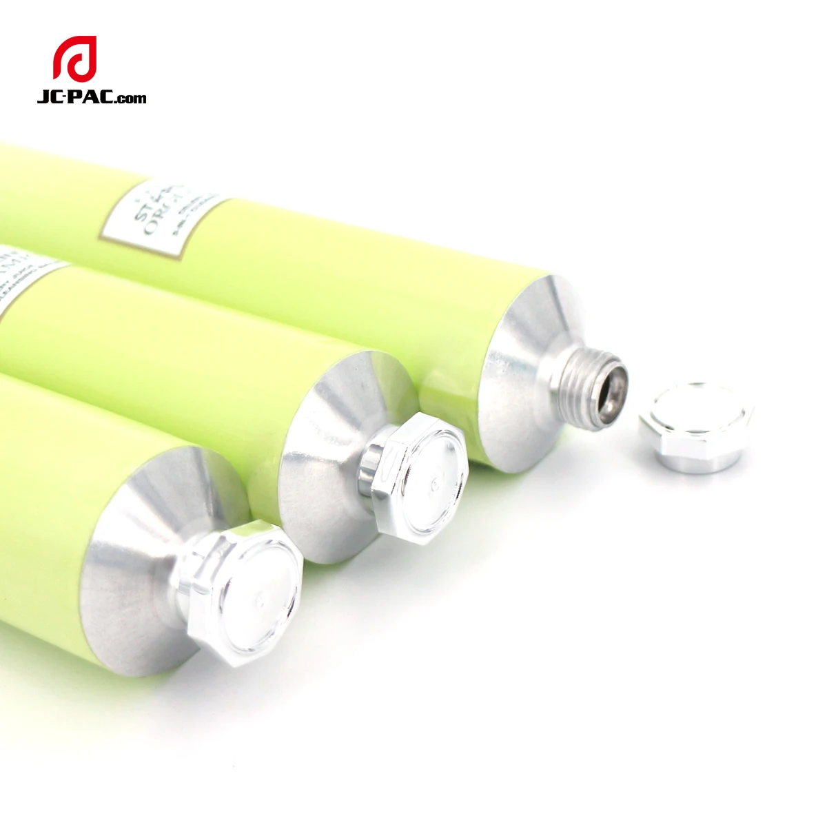 80ml 100ml Collapsible Aluminum Flexible Packaging Tube for Hair Color Products Pure Aluminum Tube Hand Cream Tube Packaging