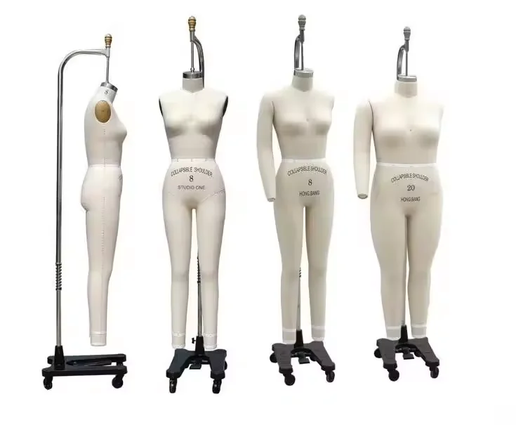 High Quality Tailoring Dress Form - Female Mannequin for Dress Designers - Rubber and Sewing Friendly