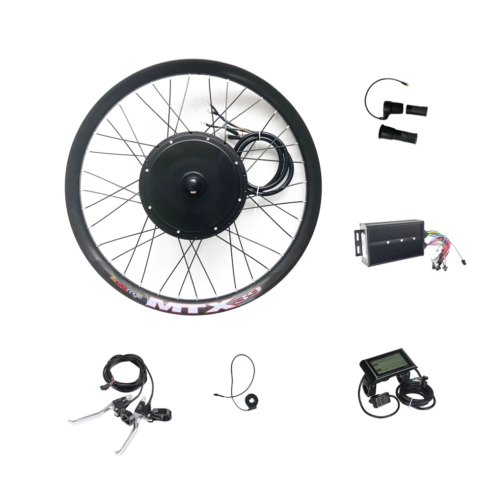 Joyebikes 5000 w brushless hub motor ebike conversion kit 48V72V electric bicycle motor kit for