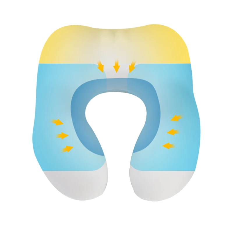 Memory Foam Neck Pillows Solid Cervical U Shape Travel Pillow Buy