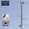 Tubo de 32 mm, 590 mm de largo [una pieza] (acero inoxidable 304, totalmente soldado)
