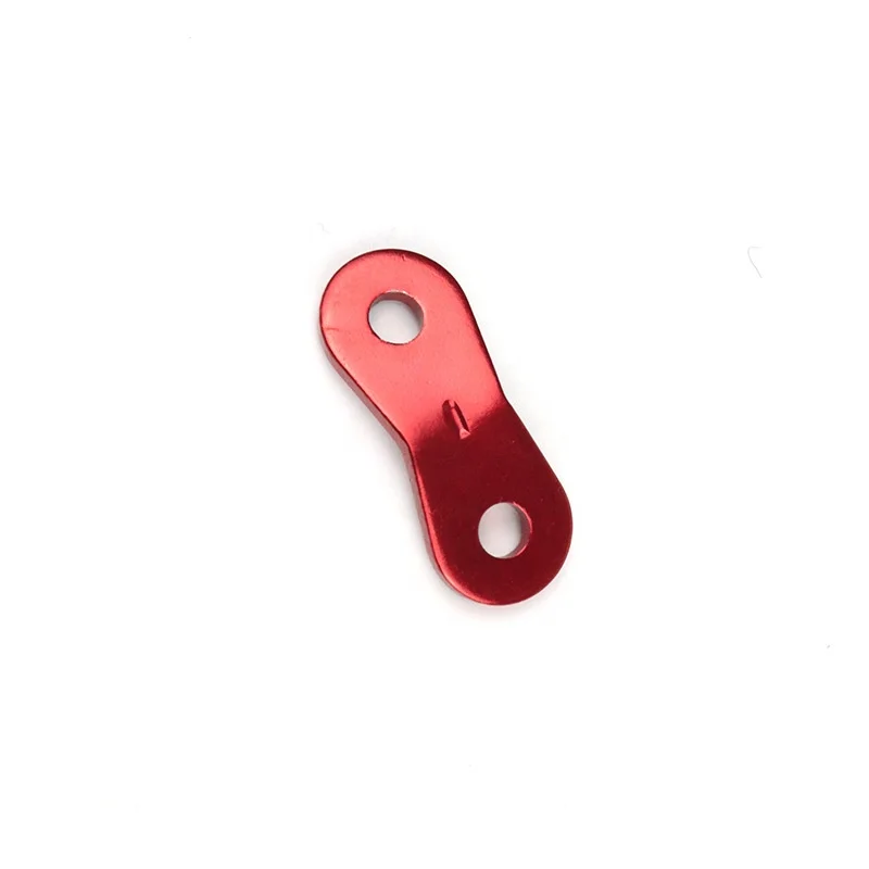 16Pcs Red Color Aluminum Guyline Cord Adjuster for Tent Camping Hiking  Backpacking Picnic Shelter Shade Canopy Outdoor Activity