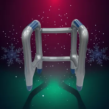 Andador Inflable Y Bastón Para Bromas – Accesorios De Cosplay Y Carnaval, PVC Resistente, Fáciles De Inflar Y Desinflar