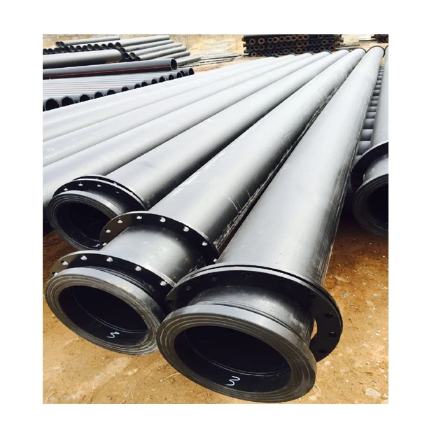 Large Size 18 Inch HDPE Pipe Flange Floating Dredge Pipe with Floaters and Suction or Discharge Hose