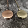 Brushed rose gold