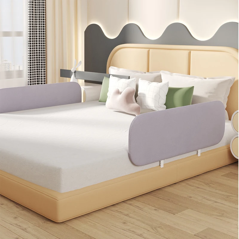 Free Installation Compact Folding Baby Bed Rail Fall Protection Soft