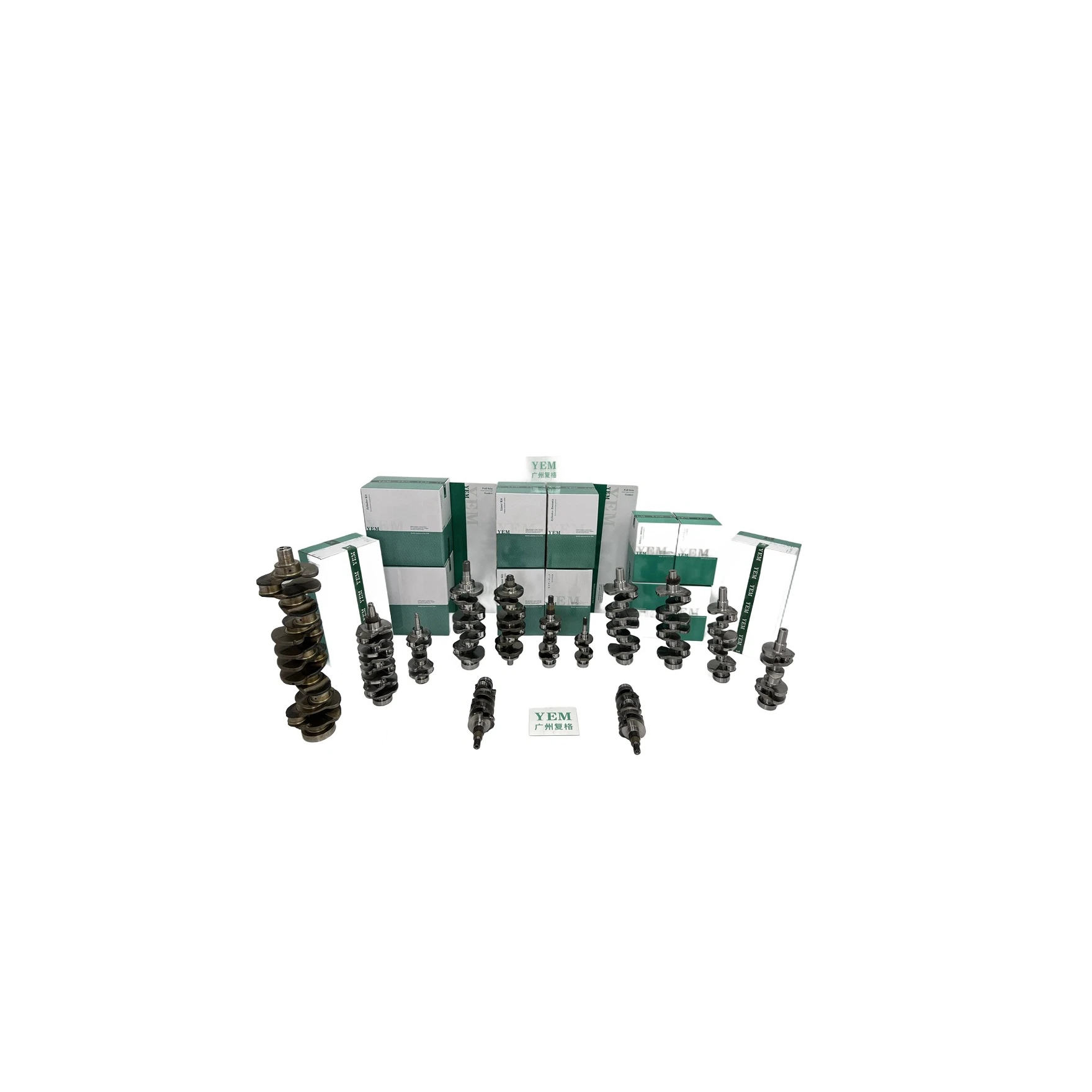 S6A2 S6A3 S6B S6B3 Crankshaft for Mitsubishi Diesel Engine Heavy Duty Engine Parts