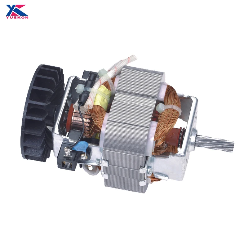 Custom Class B Class F Electric Single Phase 250w 300w AC DC Motor 2 Poles 220v 17000rpm Meat Grinder Induction Motor