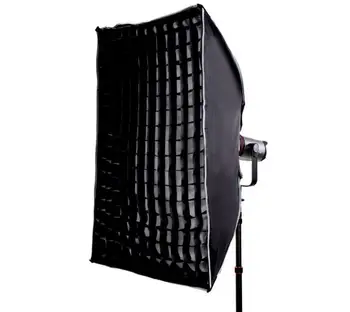 Triopo 60 X 90cm (23.6" X 35.4") Rectangular Softbox With Quick Release Pressing Design,Bowens Mount Softbox With Beam Grid product image
