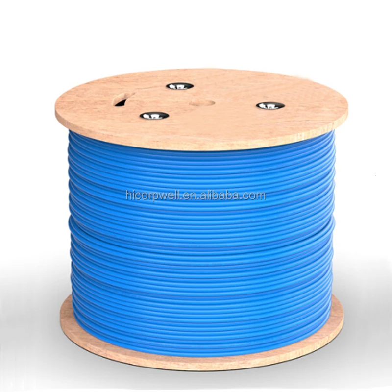 Cat6 305M Indoor Ethernet Networking Cable with Shielded Connector Fiber Optic Cable for Net Management