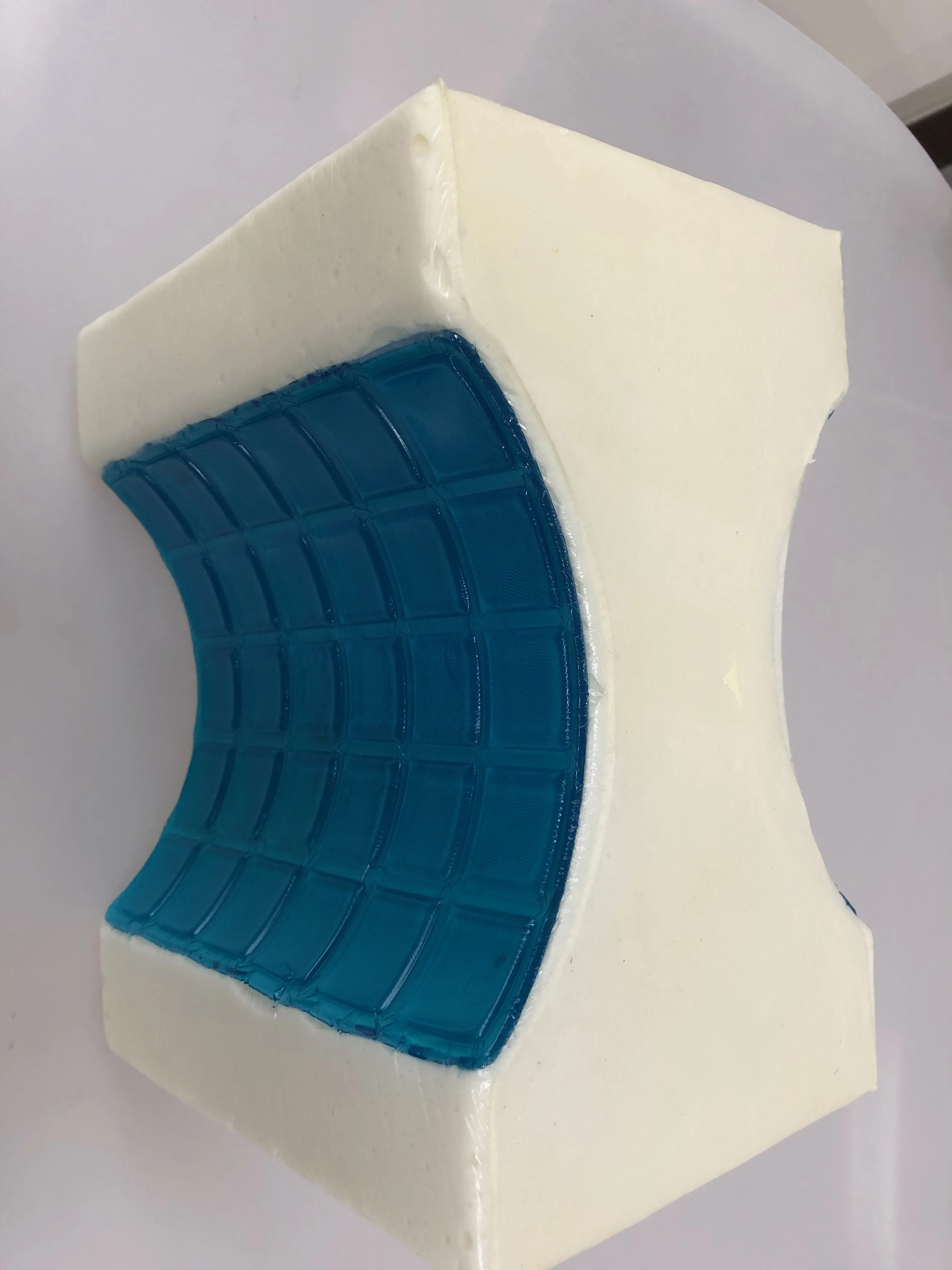 Охлаждающий гель пены памяти колено подушка ноги подушка