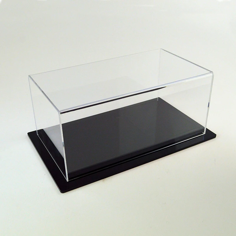 Wholesale Clear Diecast Model Toy Display Case Acrylic Display Case for 1/18 Scale Motorcycle