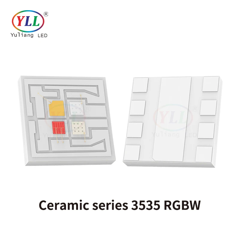 YLL RGBW Ceramic SMD LED 4-12W 3535 5050 3V 6V Emitting Red White Blue Green UV with Super Flux
