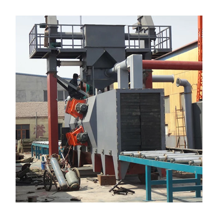 Best Selling Electric PLC-Controlled H Beam Shot Blasting Machine with Steel Shot for Deflashing & Burnishing Good Price