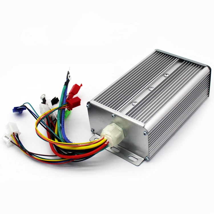 36v48v50a无刷直流正弦波控制器1.8kw电动滑板车电动摩托车