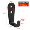 Stainless steel black large 7-hook 3.0mm