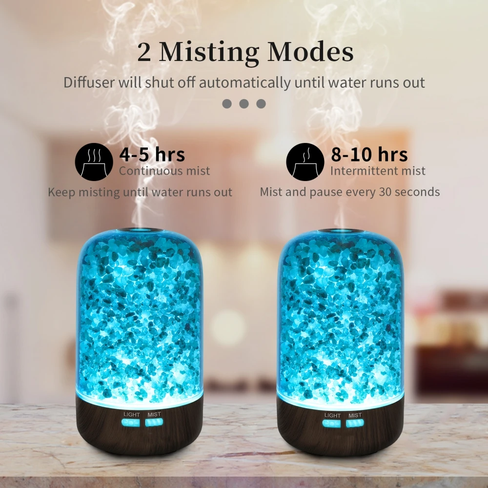 Ultrasonic Air Purify Aroma Essential Oil Diffuser Dc Wood Air Aromas Essential Oil Humidifier