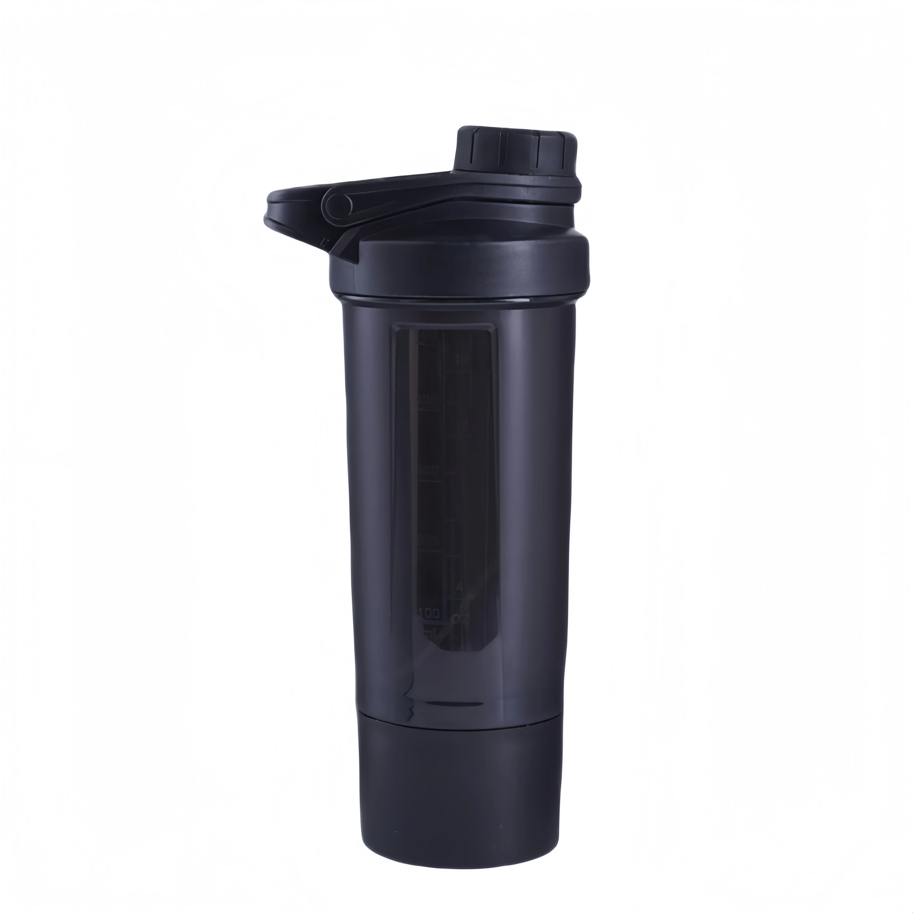 500ml BPA-Free BPA Small Gym Outdoor Transparent Colorful Protein Shaker Smoothie Dishwasher Safe Direct Drinking Back School