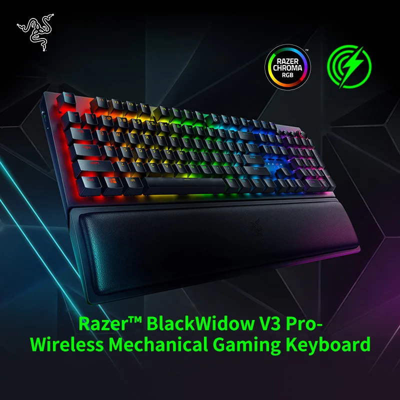 Razer BlackWidow V3 Pro Wireless Gaming Keyboard with RGB