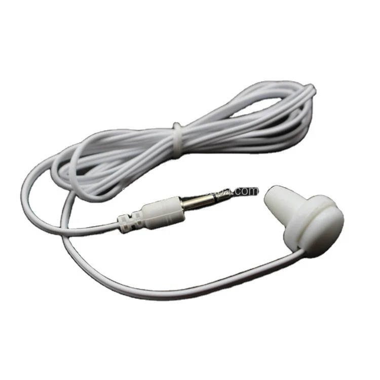 Hospital Patients Tv Earphones Disposable Earbuds Low Cost Single Side