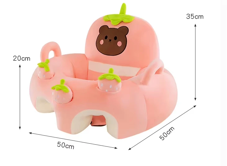 Plush Baby Animal Sofa Chair Extendable China Polyurethane Detachable Game  Custom Bean Baby Sofa Child