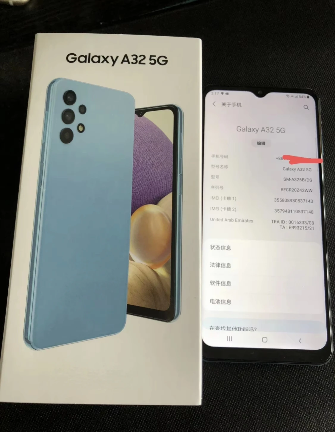 Wholesale Galaxy A32 Used Original Mobile Phone Unlock