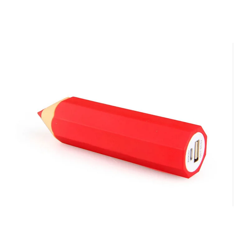 Customize OEM  Pencil Shape Power Bank 2800mAh Cell Phone Charger