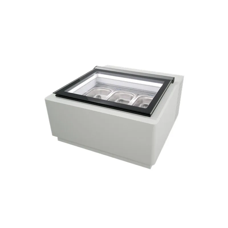 Table Top Style Gelato Display case Freezer Mini Ice Cream Display Fridge
