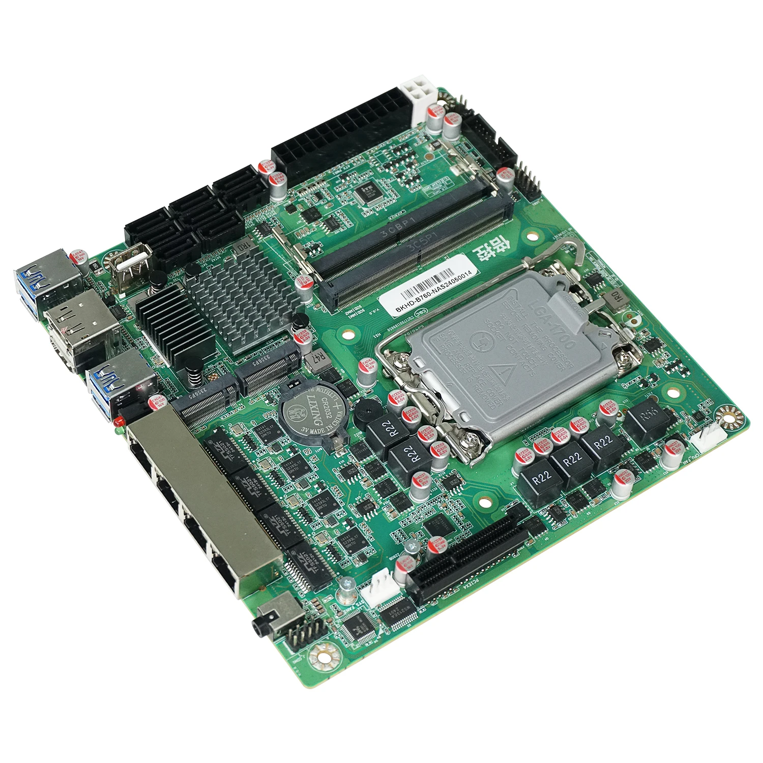 Mini ITX Server Motherboard B760 for NAS Firewalls,