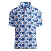 10 hojas azules