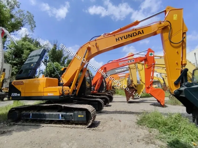 2021model Hyundai Crawler Excavator R210 R215 R220 Sany Bagger