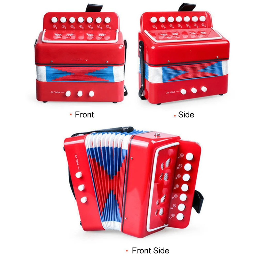 HURRISE accordéon pour enfants Enfants 7 touches 2 basses Mini petit  accordéon Instrument de musique éducatif jouet rythmique - Achat / Vente  accordéon HURRISE accordéon pour 