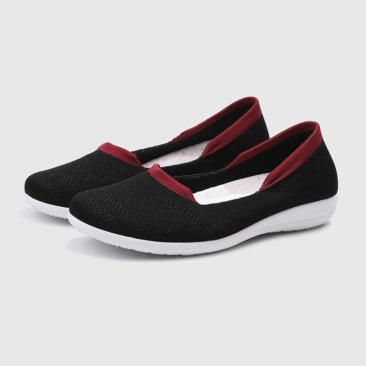 New Product Hot Selling Women's Flat Footwear Women Flat Sports Shoes