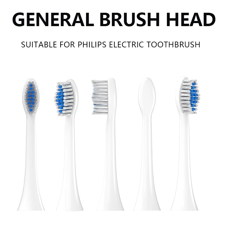 New Design  fashion High Quality Replaceable Sonic Electric toothbrush head for philips Xiaomi details