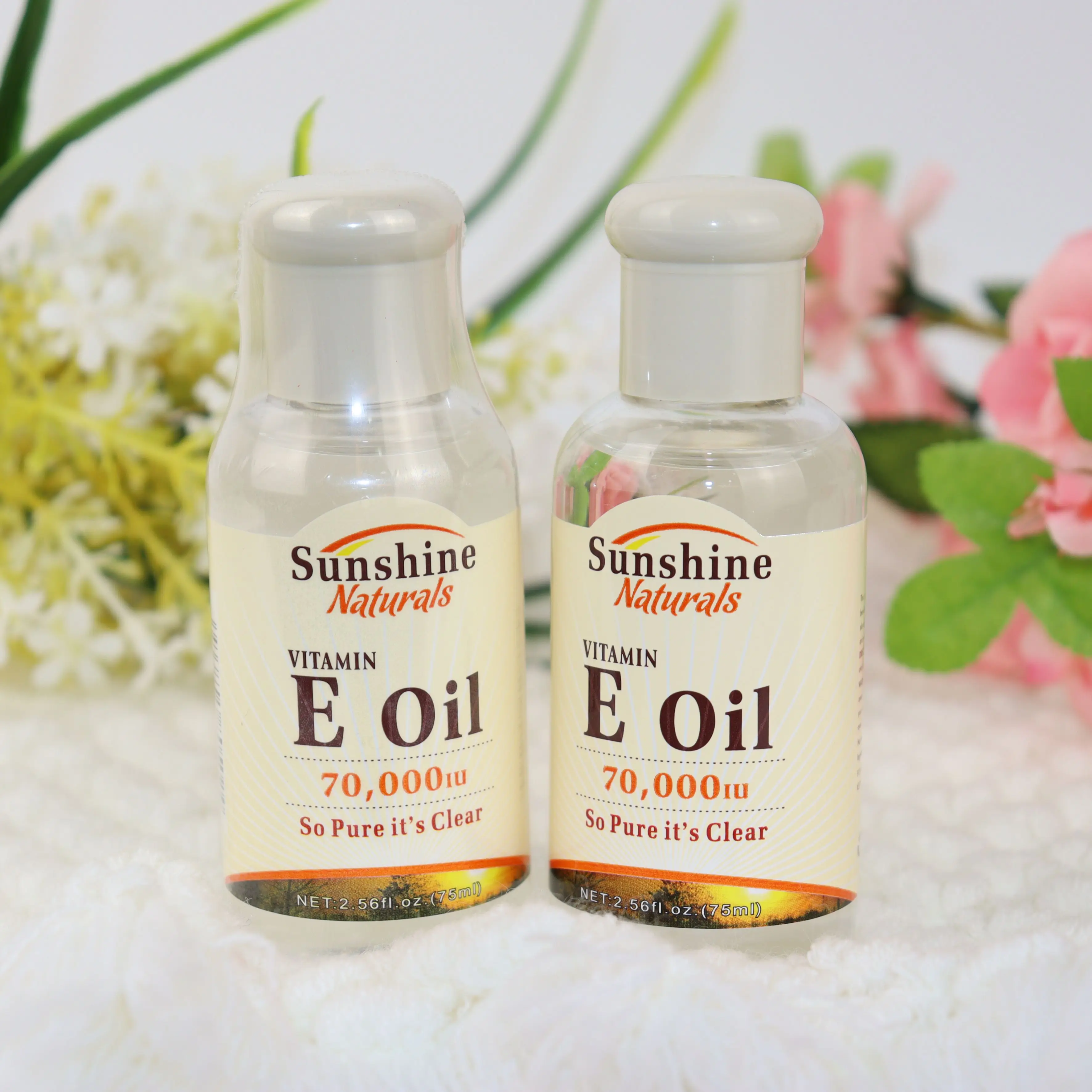 Srum Anti-rides Bio claircissant Vitamine E & C  l'Acide Hyaluronique  Liquide pour le Visage et le Cou, Soin Peau Tous Types, Marque Blanche