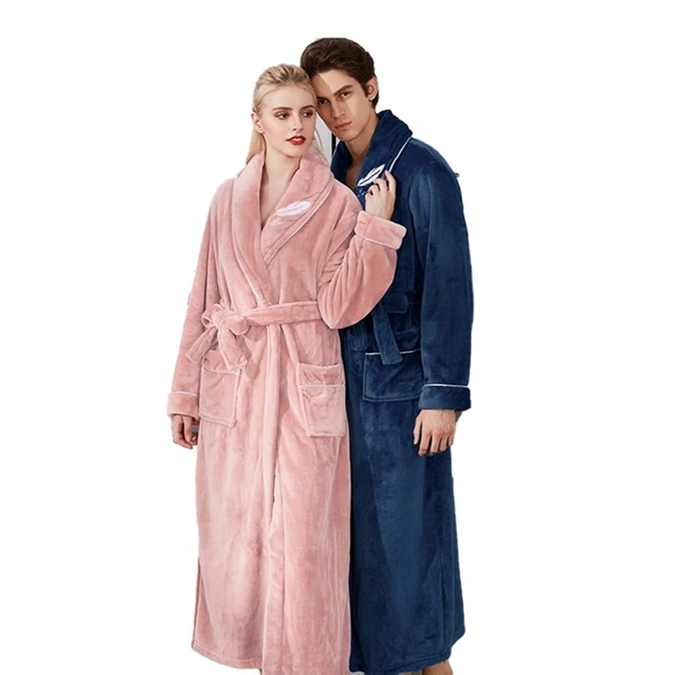 personalised waffle bathrobes