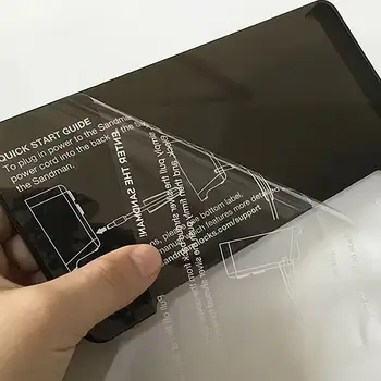 Single-Layer PET Silicone Adhesive Protective Film Masking for Mobile Phones and Computers Easy to Apply and Remove
