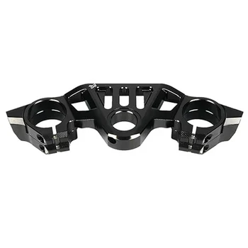 High Precision CNC Motorcycle CNC Racing Refit Clip On Handle Bars Front End Upper Top Clamp For RS660 2021-2022-2023