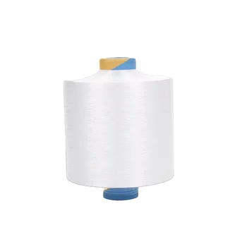 Hot Sale 100% Polyester Twist S Premium Quality 150D/288F SIM White Yarn Recycled for Weaving and Knitted Production