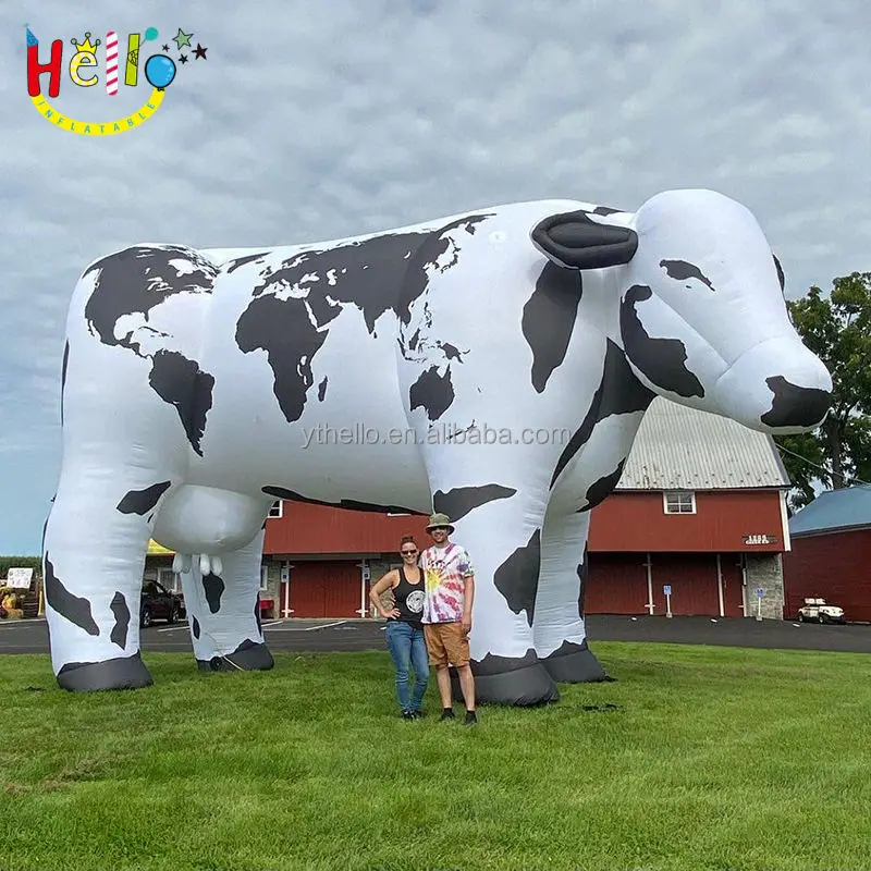 Giant Milk Cow Animal Mascot Inflatable Cow for Advertising| Alibaba.com