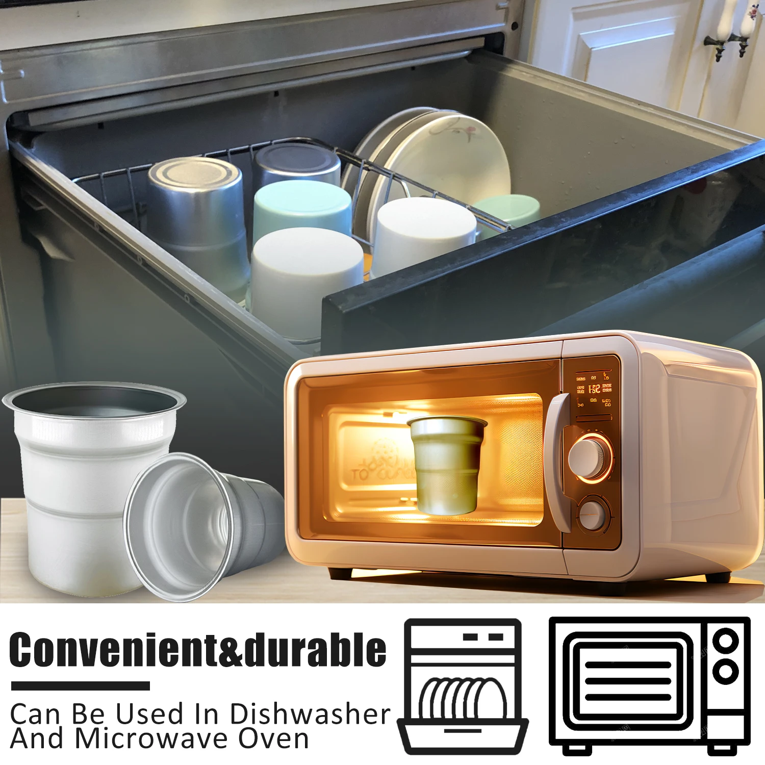 Рекламная цена цветная Фирменная Праздничная кружка с логотипом для кемпинга холодного питья алюминиевая чашка