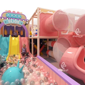 Customized Design Indoor Playground for Children Soft Play Equipment  and Safe  Playground Indoor for Kids by Zhongyi Amusement