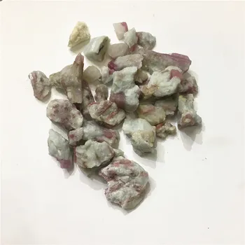High quality crystal stone raw rough plum blossom tourmaline stone crystal gravel