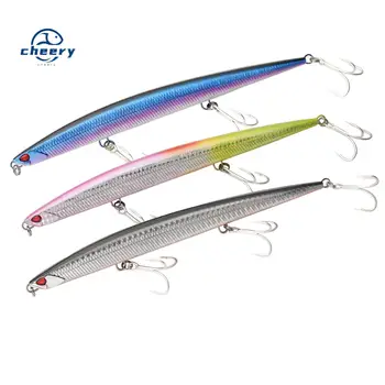 Cheery New 180mm 52g Tuna Fishing Bait High Quality Saltwater Long Casting Pencil Fishing Lures Minnow Lure – Minnow – view 2