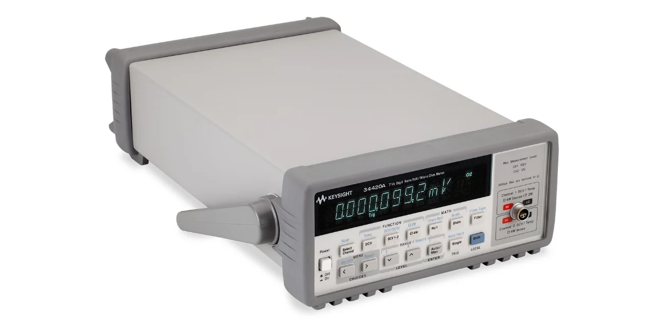 Keysight Used 34420A Nanovolt/micro-ohm meter, 7.5 digit (Agilent) Price  negotiable| Alibaba.com