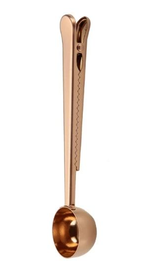 Bincoo Retro Coffee Scoop 2-Pack - Stainless Steel With Walnut Handle | 1/4 Cup (60ml) Measuring Spoon For Coffee & Milk - View #5